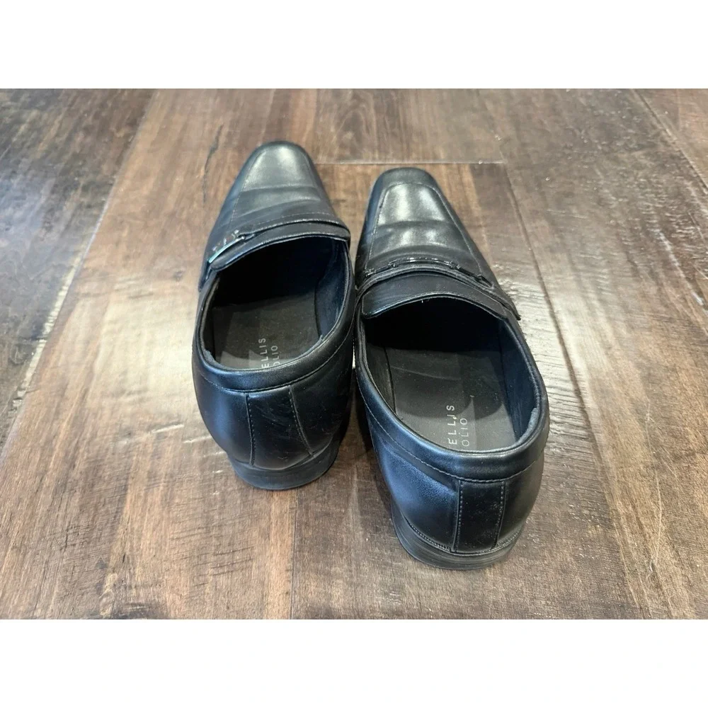 Perry Ellis Portfolio Men's Randle Wide Loafers.‎ Size 9. Black.